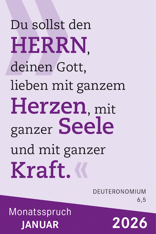 Monatsspruch Januar 2026
