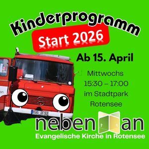 Kinderprogramm von "nebenan" im Park