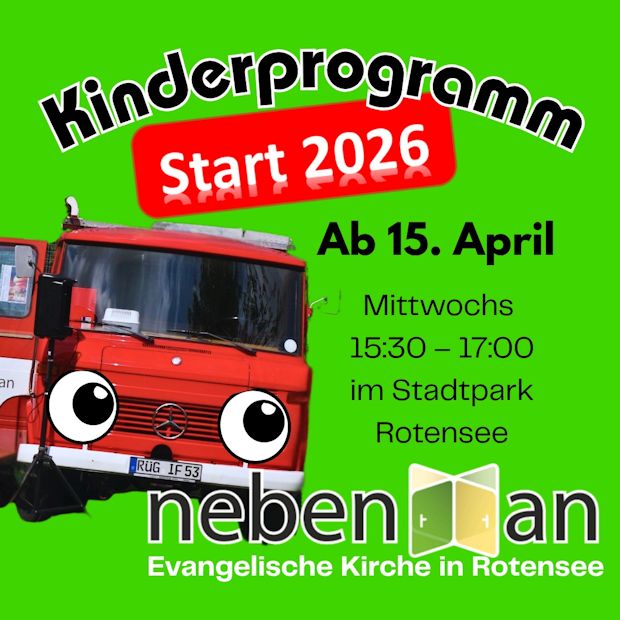 Kinderprogramm von "nebenan" im Park