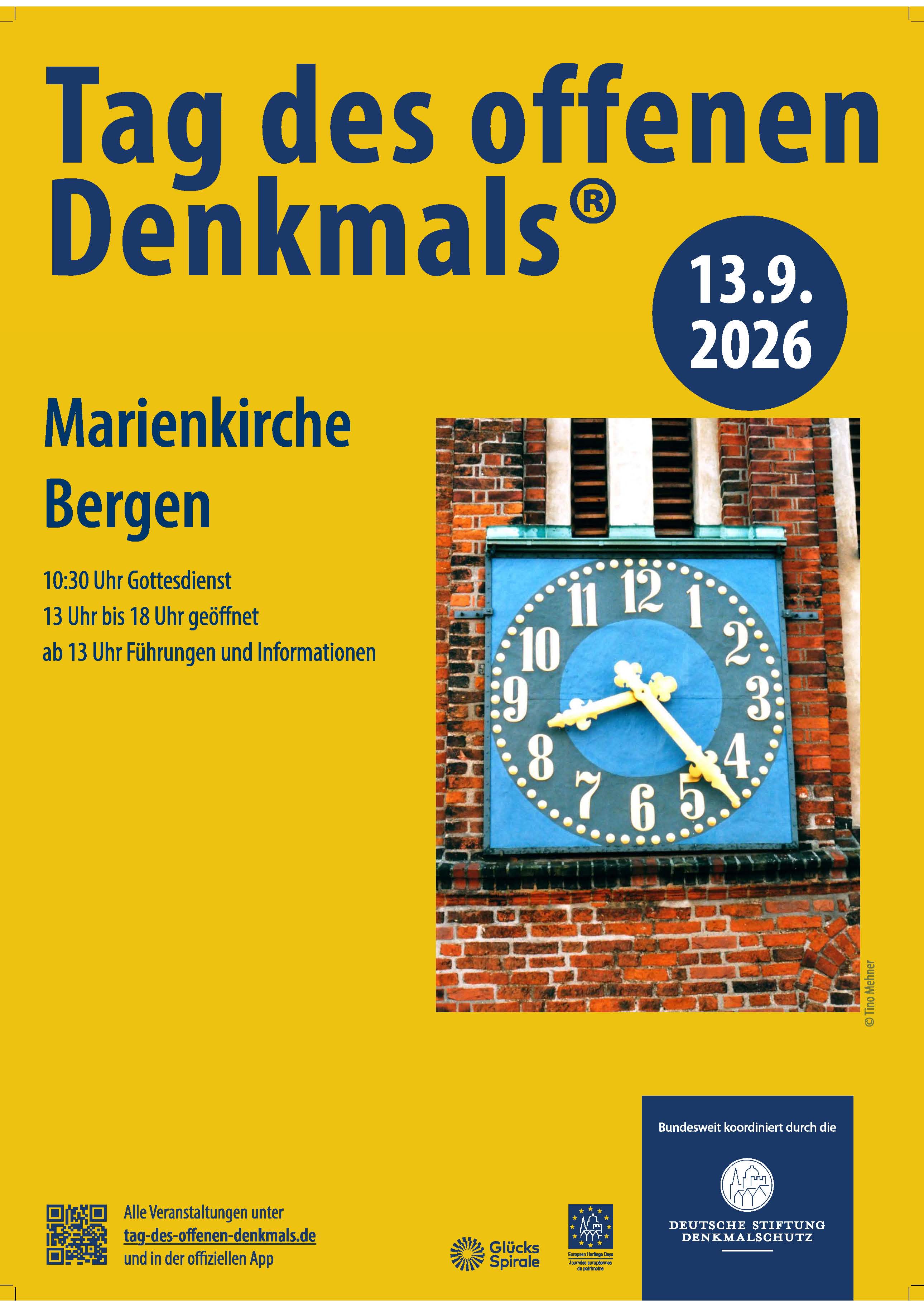 Plakat zum Denkmalstag